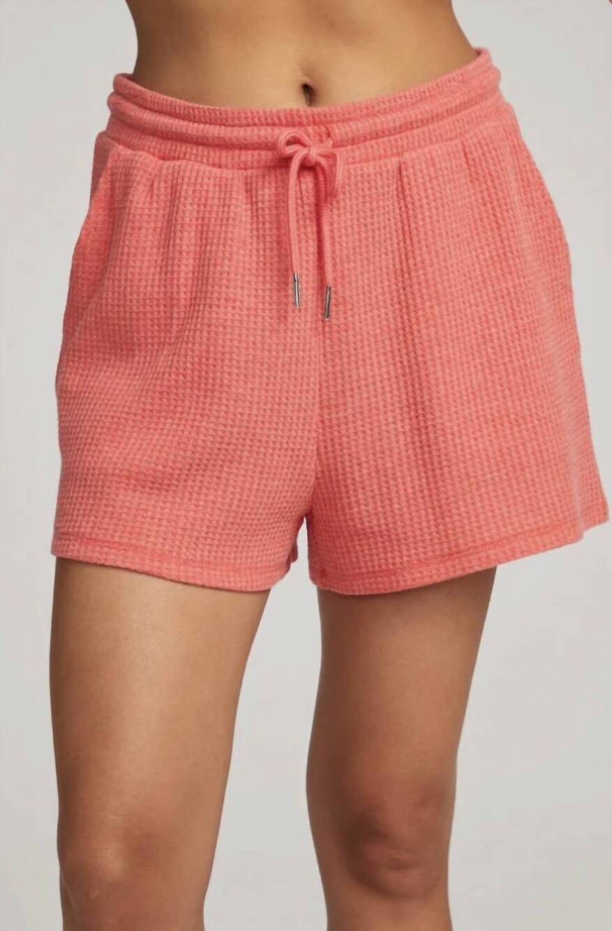 NEW CHASER kesh tie front short in flame